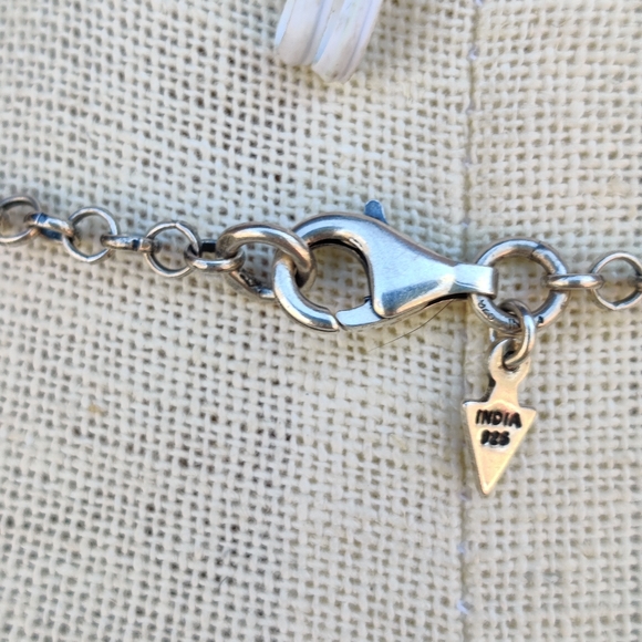 Silpada sterling crystal necklace - Picture 7 of 8